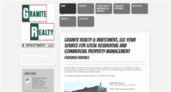 Desktop Screenshot of graniterealtydenver.com